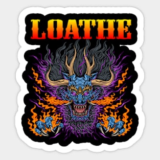 LOATHE MERCH VTG Sticker